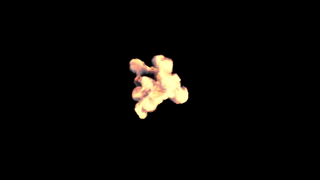 VFX Flames Element 01
