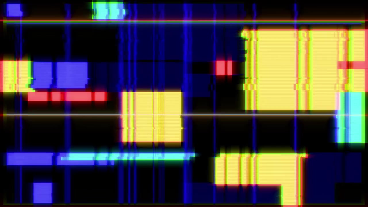 Abstract Colorful Digital Glitch Texture Background