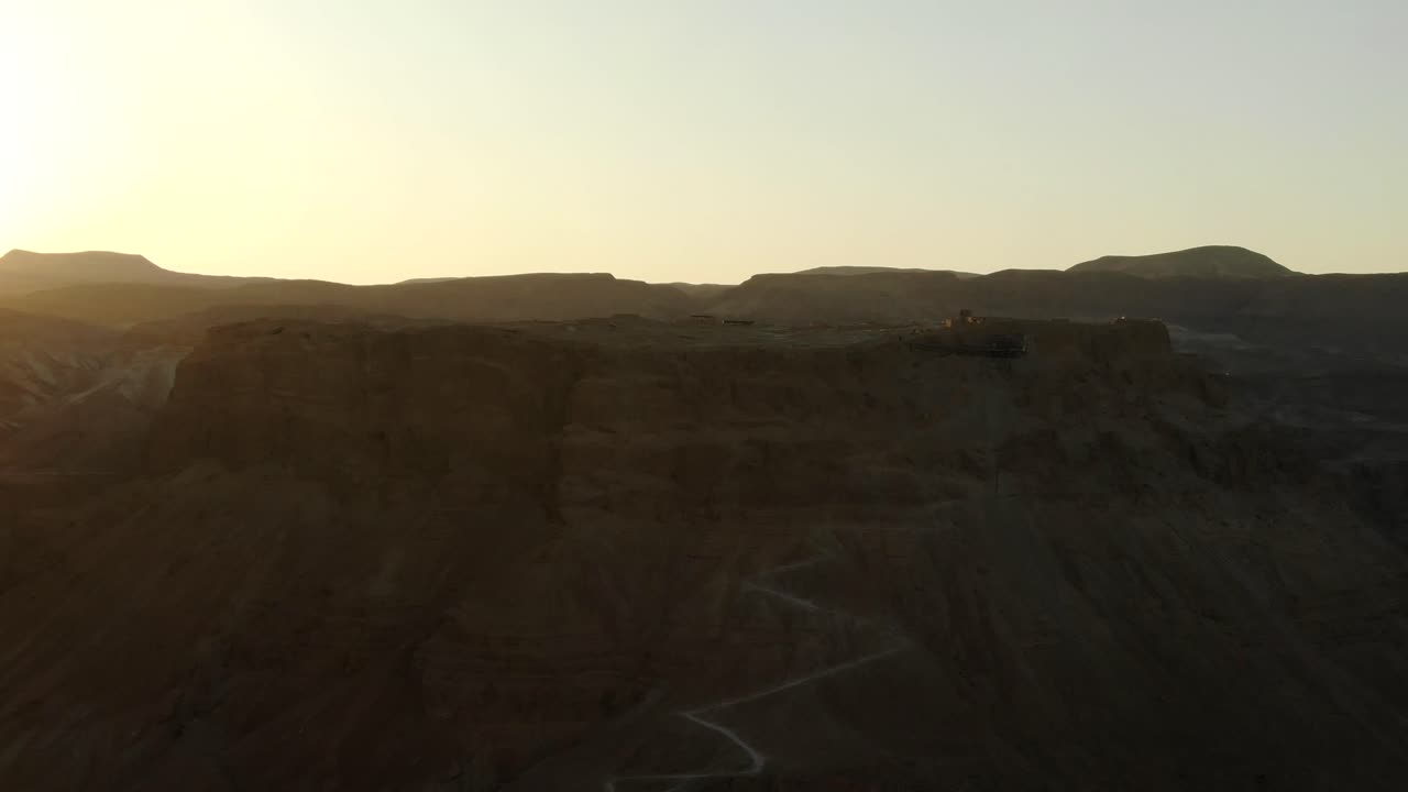 vuelo aéreo masada israel fortaleza de herodes historia mar muerto