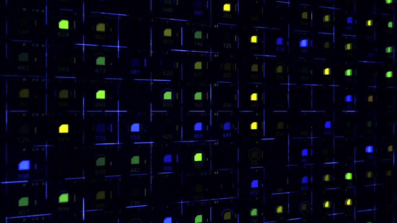 matriz de datos digitales