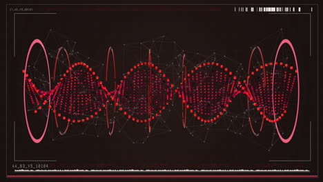 digitally generated dna structure