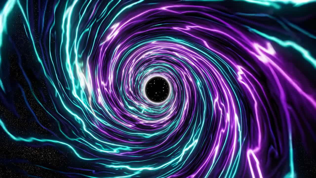 Hyperspace Wormhole Tunnel