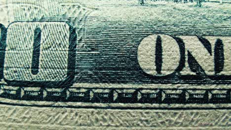 macro american banknote picture camera moves