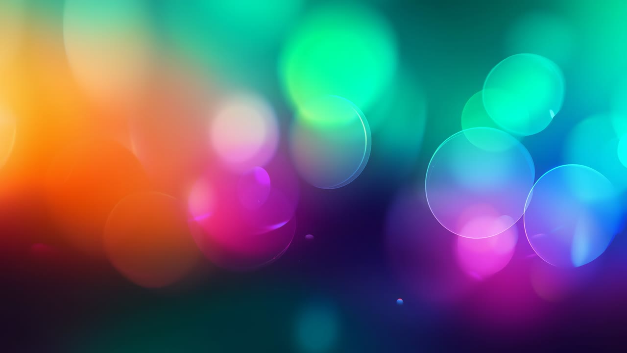Priorità bassa astratta variopinta della luce del bokeh