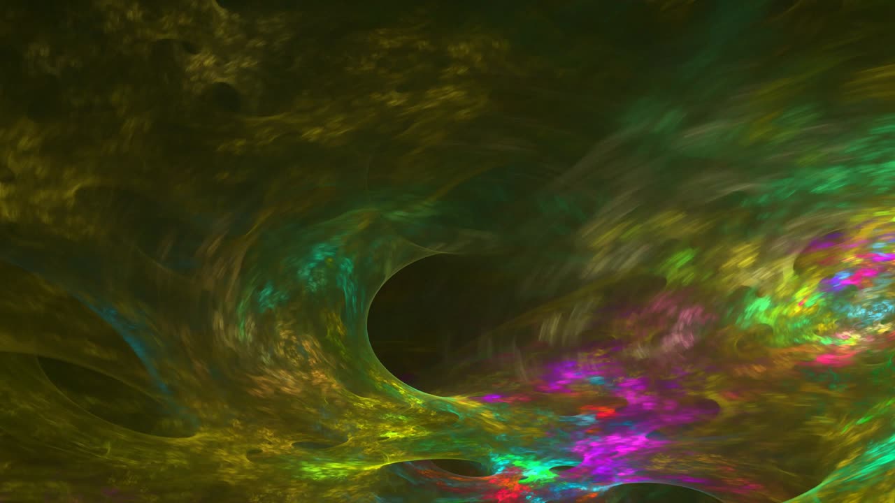 Sacred Geometry Fractal Background, high resolution animation