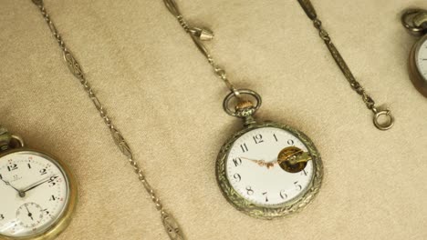 old pocket watch as background