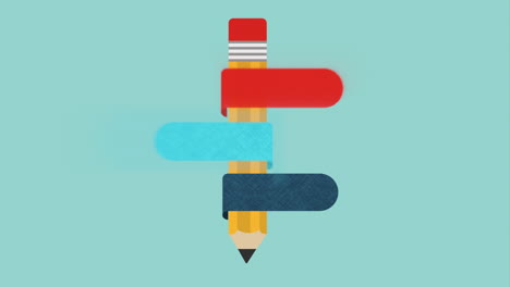pencil with choice options