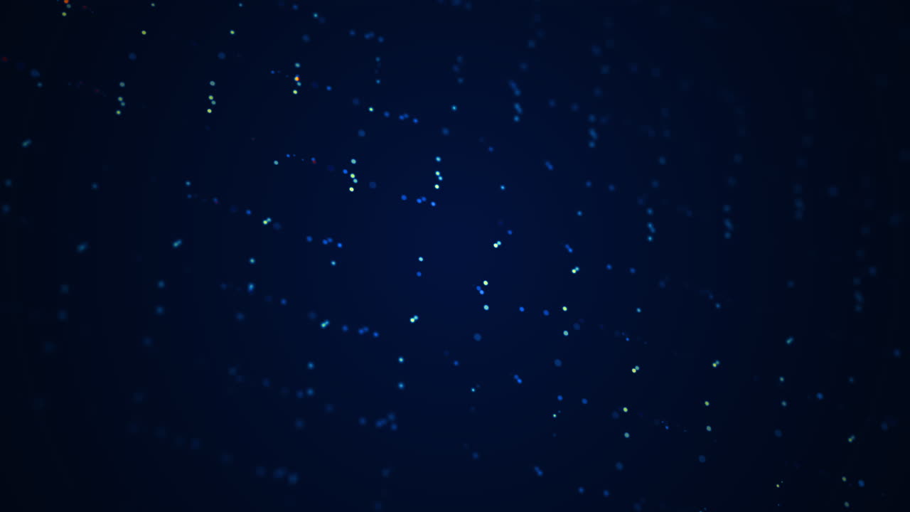 Abstract Blue Dots Background