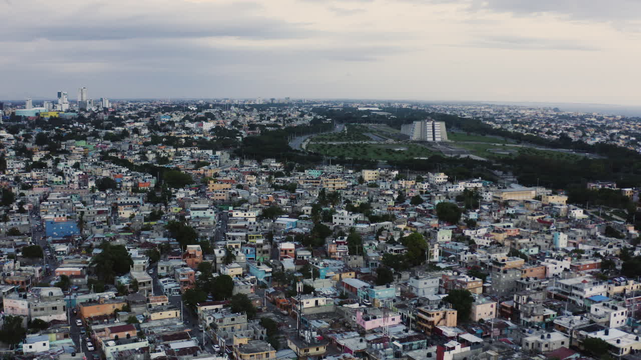 vista panorámica de la ciudad colonial de santo domingo en república dominicana