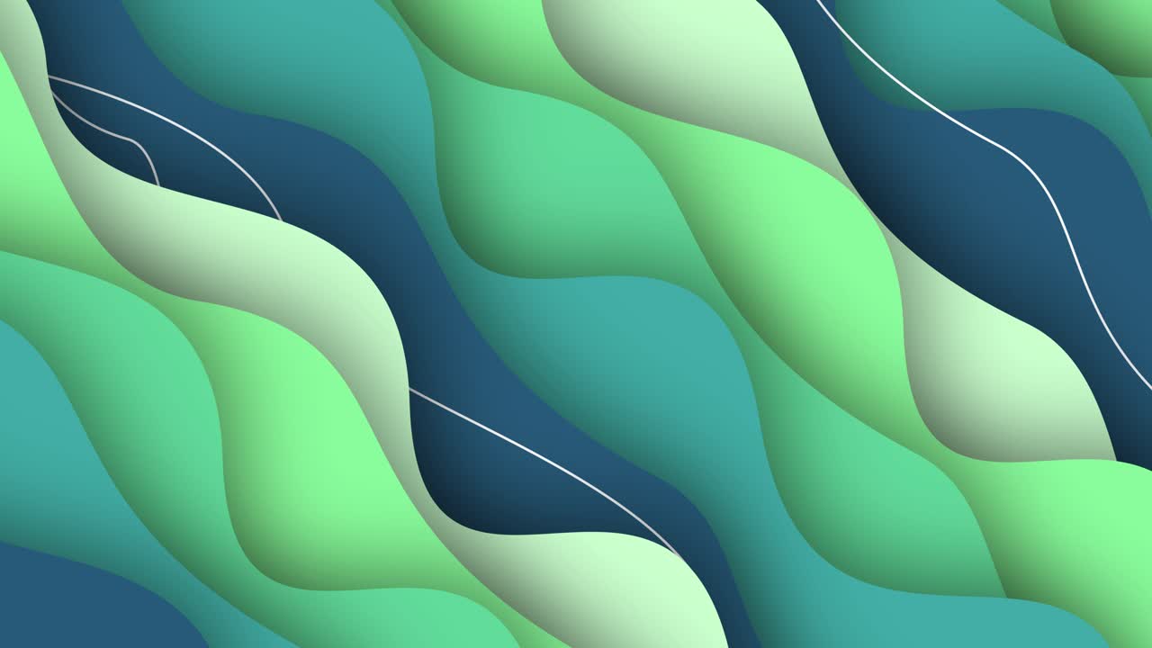 Colorful Abstract Animated Modern Background