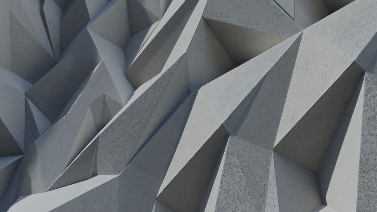Abstract Geometric Gray Concrete Surface Pattern Background