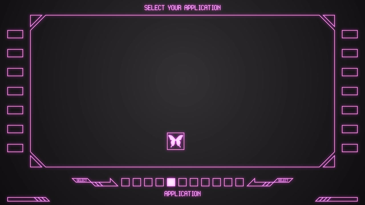 SELECT APPLICATION BUTTERFLY Transitions. 1080p - 30 fps - Alpha Channel (6)