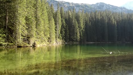 the zminje lake in durmitor national park, zabljak, montenegro