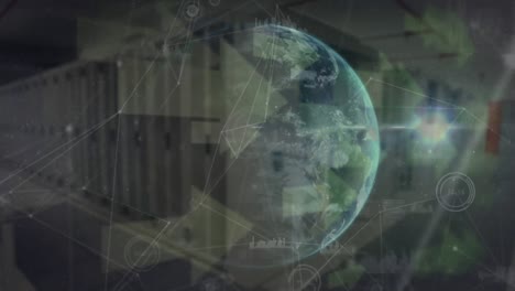 la tierra en la galaxia y las líneas asimétricas