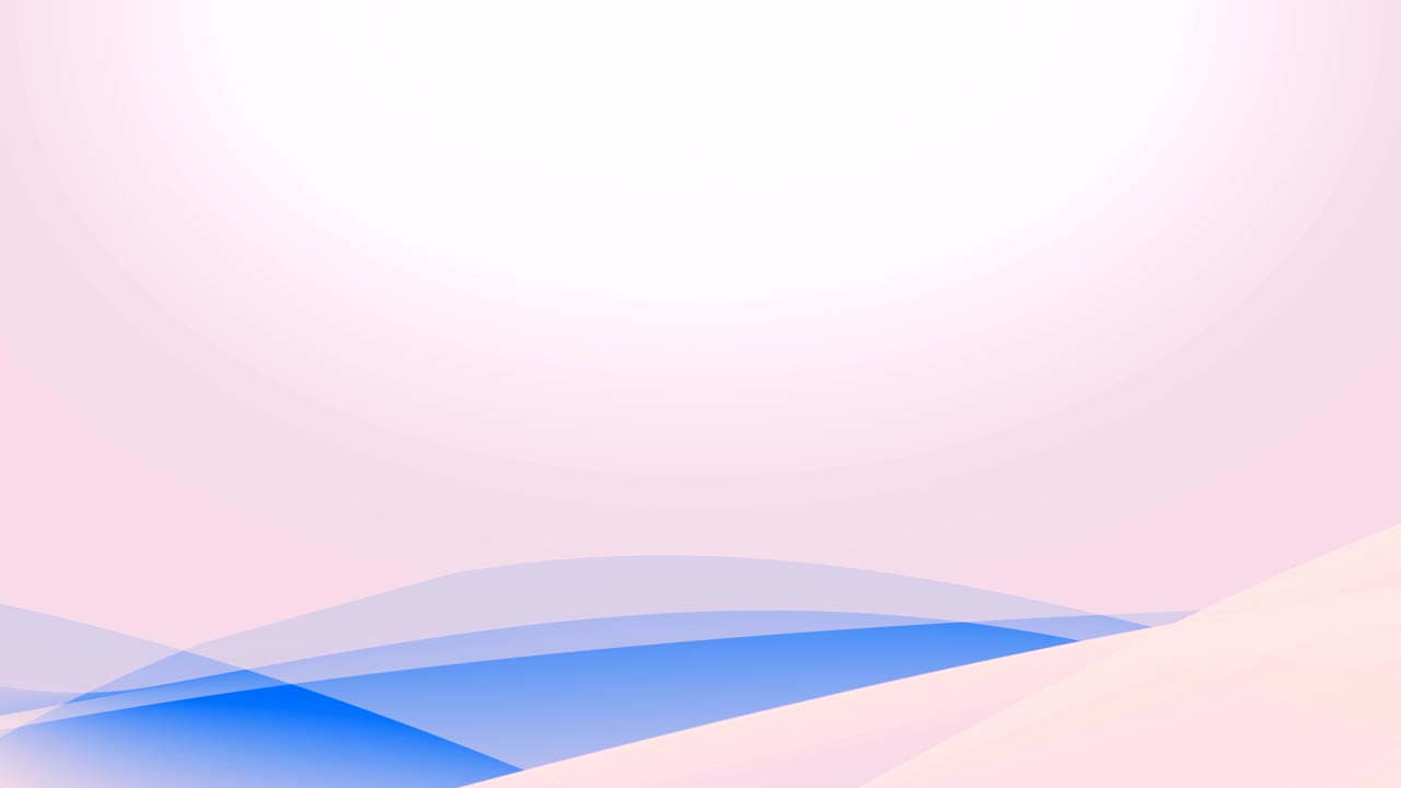 파란색 광파와 빨간색 추상적인 배경, 원활한 루프, 3에서 10의 버전