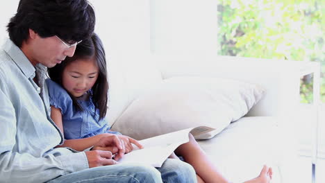 Father-doing-his-daughters-homework-with-her