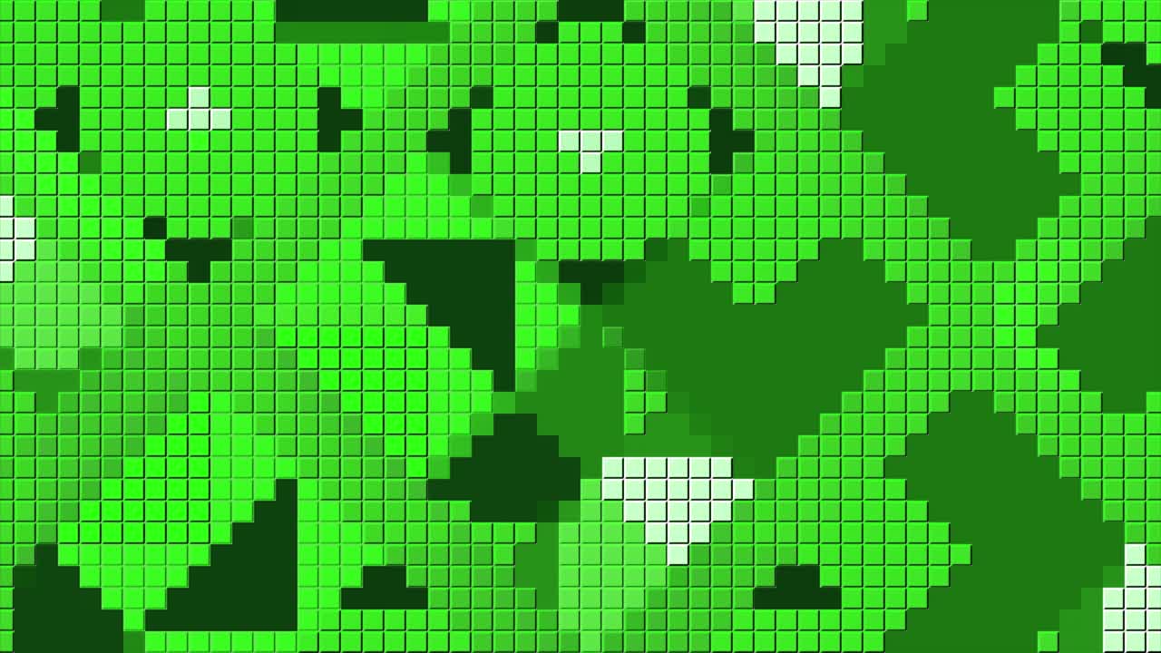 fondo abstracto geométrico verde