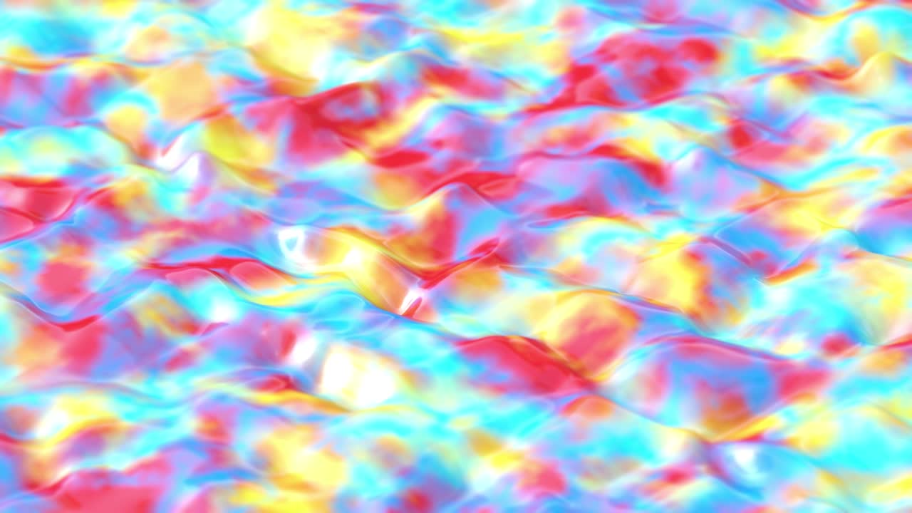 ondas de suelo de superficie metálica recubierta de color brillante