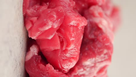 raw beef cuts