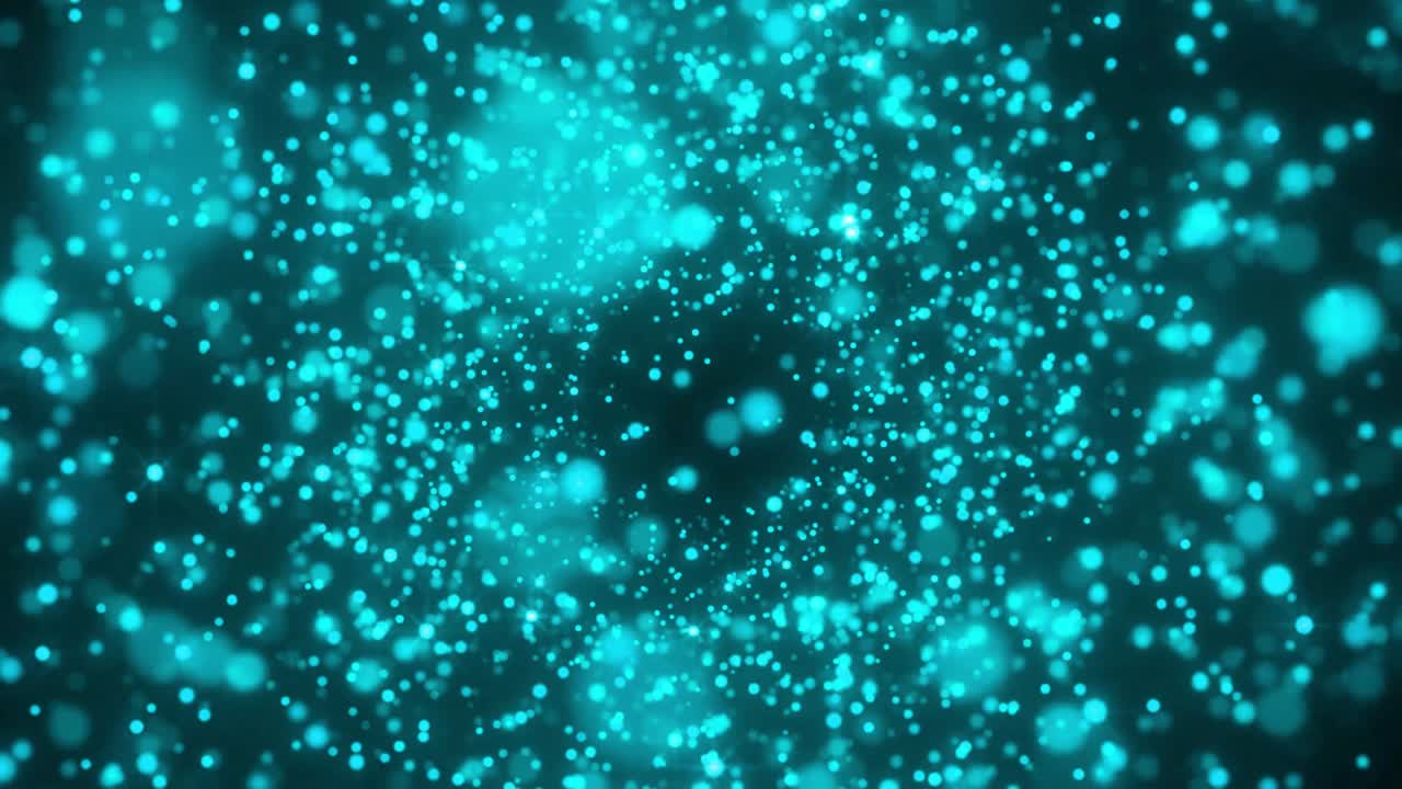 방사선으로 빛나는 빛의 입자