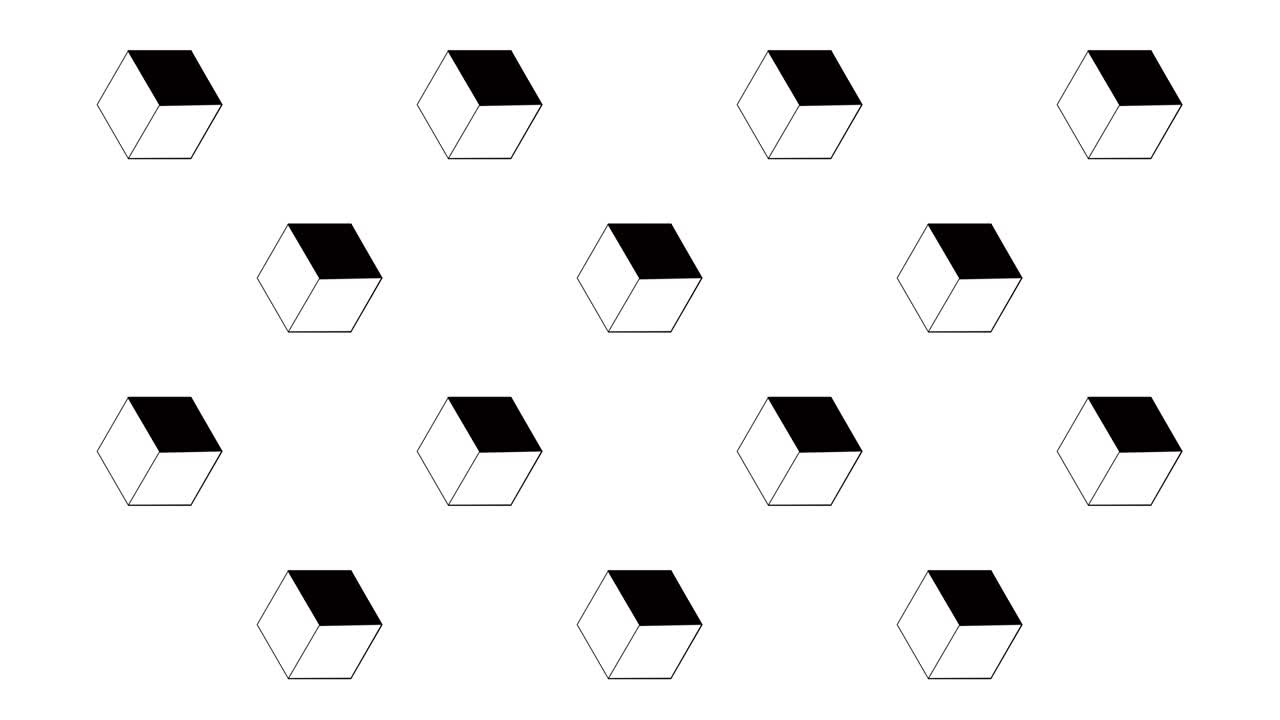색 배경은 4k 영상에서 원활한 빌딩 블록 라인 아이콘을 가지고 있습니다.