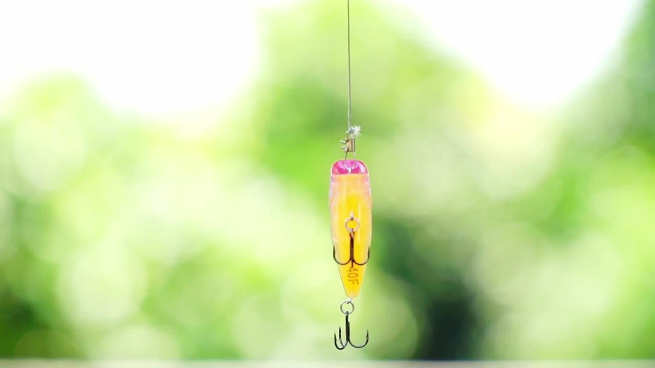 트레블 후크 포퍼 (triple hook popper) 는 시줄에 인 인공 유인입니다.