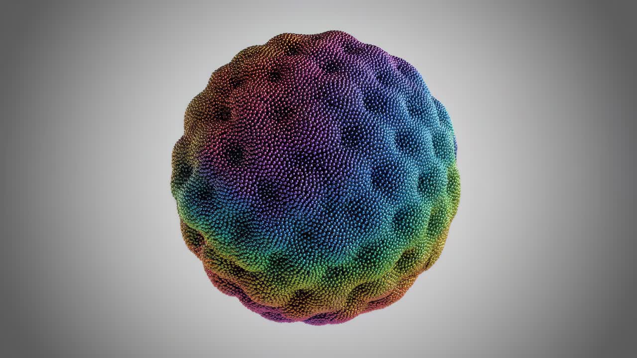 Colorful Abstract 3D Renderings