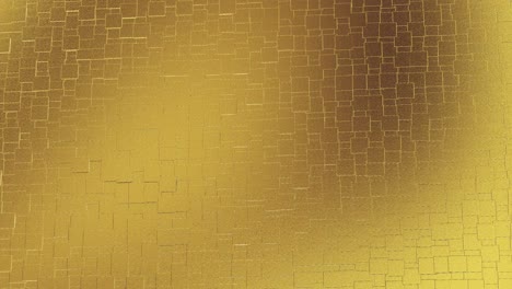 abstract geometric golden backgroundfoil tiles texture seamless loop background 3d rendering