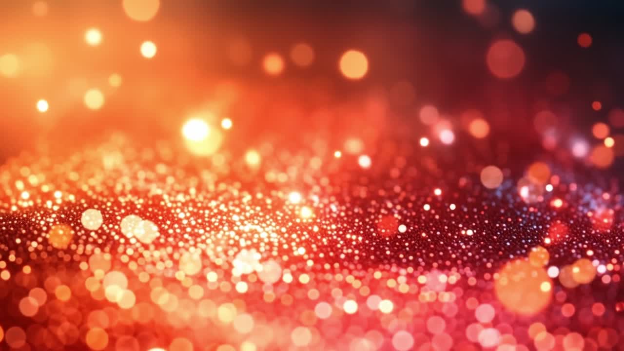 Vibrant bokeh lights shimmer. Colorful, sparkling bokeh lights fill the backdrop with vibrant hues, ideal for celebrations and creative designs.