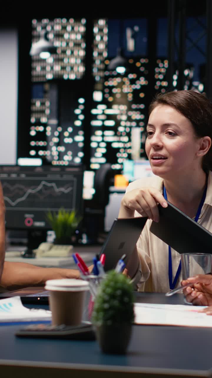 Vertical Video Leading diverse team, positive office culture and company manager