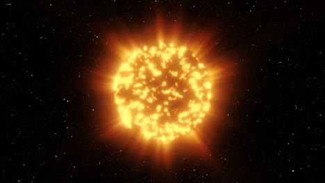 sun in space
