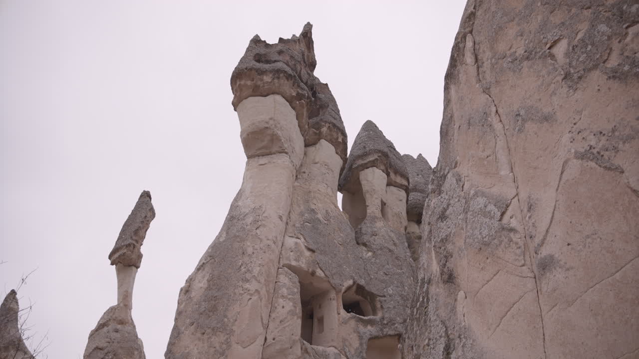 espectaculares formaciones rocosas de capadocia, turquía