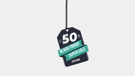 black-friday-Sale-discount-up-to-80-percent-off-hanging-with-rope-badge.-paper-tag-label-animation.-Sale-concept.