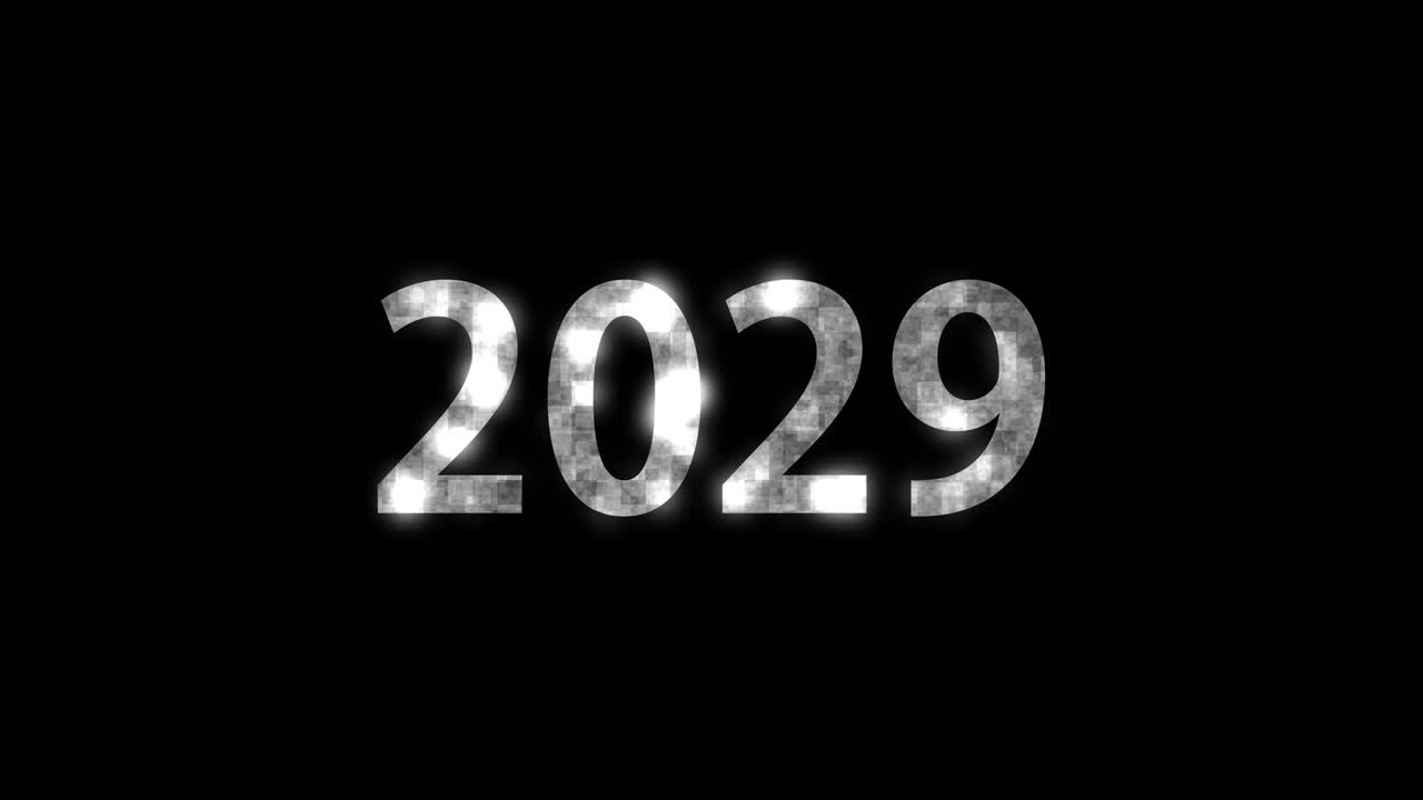 2029 animazione di testo motion graphics