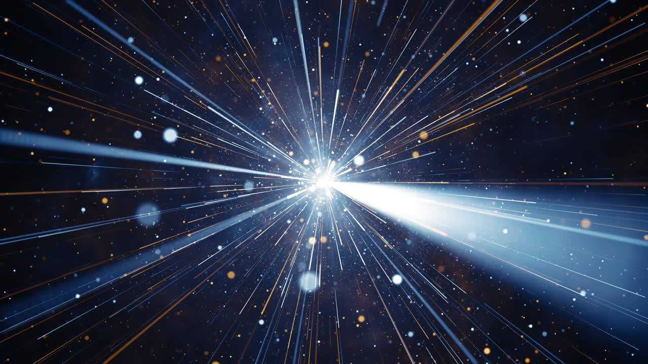 파란색 오렌지 이벤트 게임 트레일러 제목 영화 콘서트 무대 배경 루프