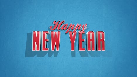 Vintage-Happy-New-Year-text-on-blue-grunge-texture