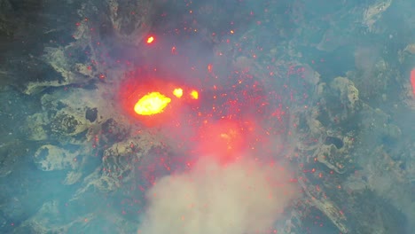 stunning dramatic aerial over mt yasur volcano volcanic eruption lava on tanna island vanuatu 6