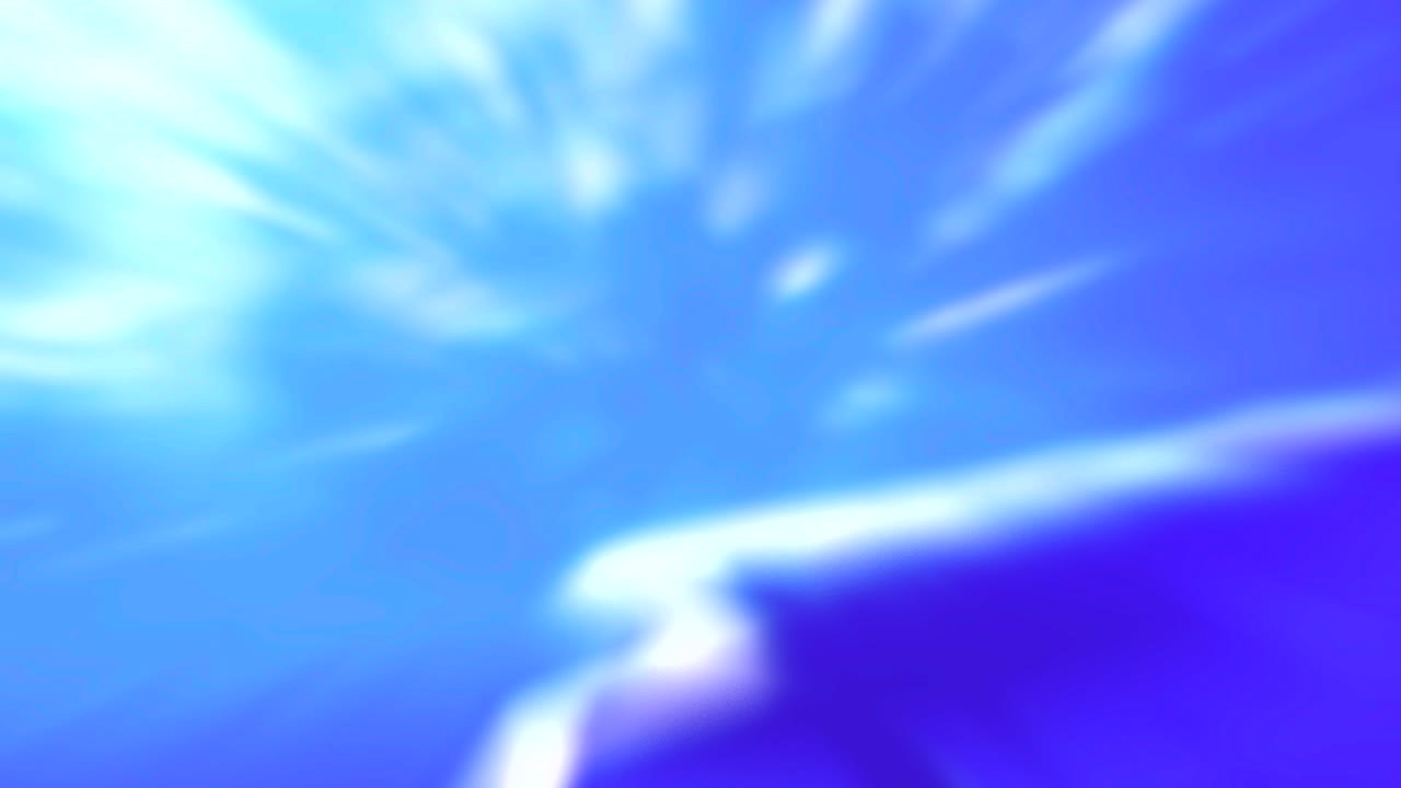 추상적인 파란 빛의 폭발