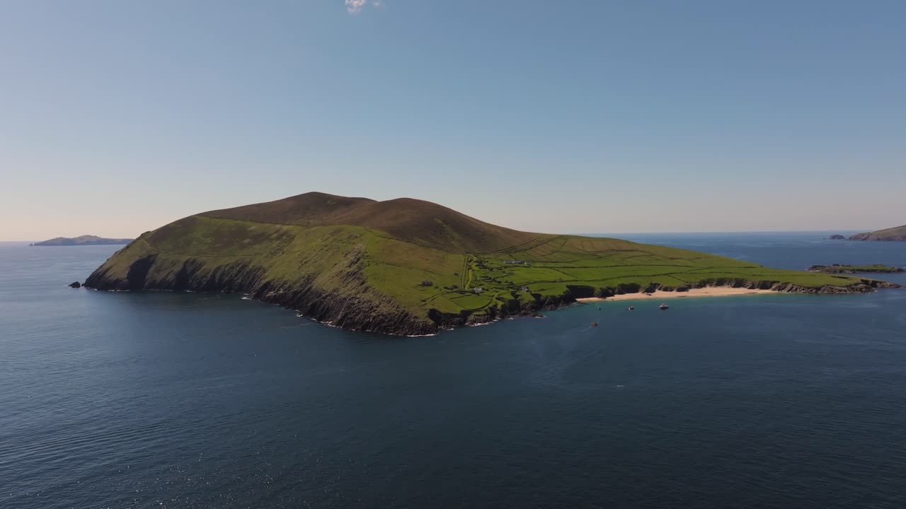 Blasket Islands 4K Cinematic Drone Footage Dingle Co.Kerry - Ireland 05.04