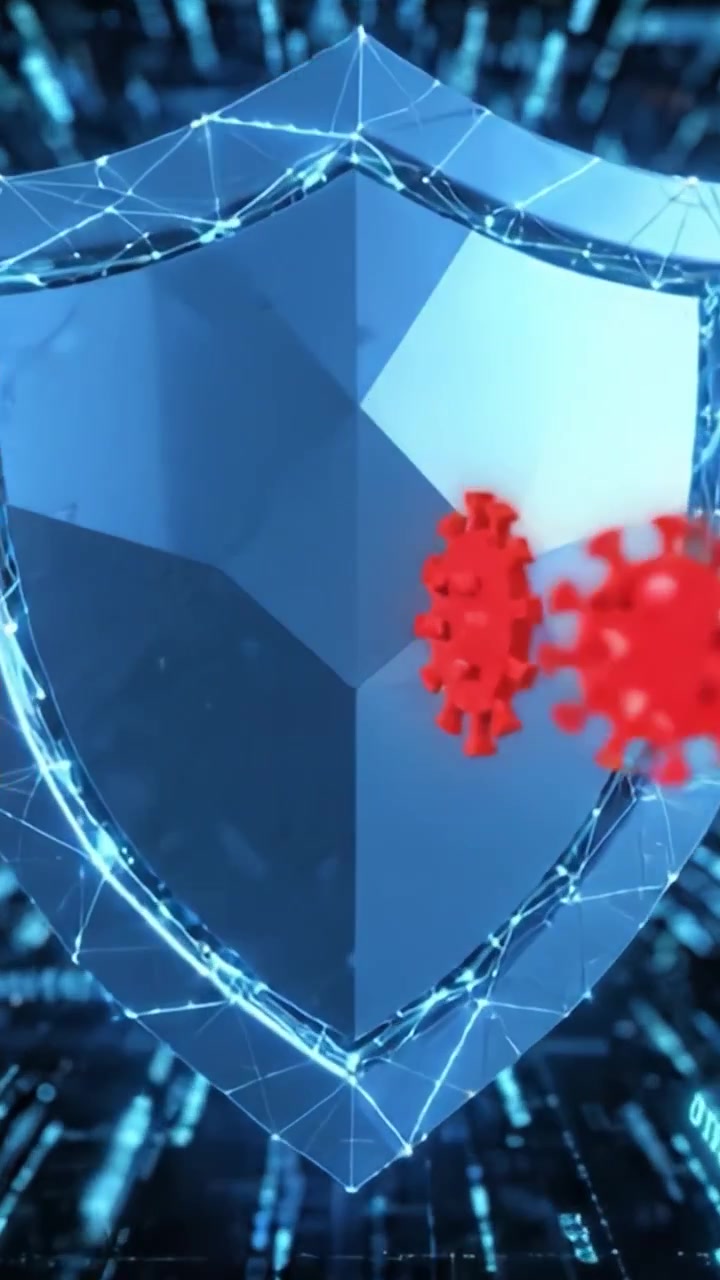 Futuristic Digital Shield: A Visual Journey Through Cybersecurity Representations with 3D Graphics and Data Streams Depicting Modern Protection Mechanisms