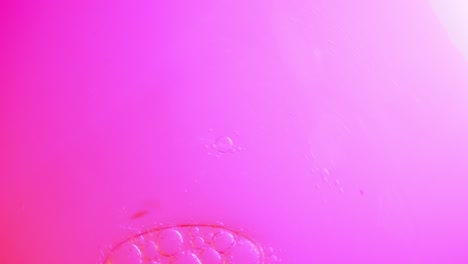 vista superior girar burbujas abstractas coloridas, 4k burbujas abstractas de fondo.