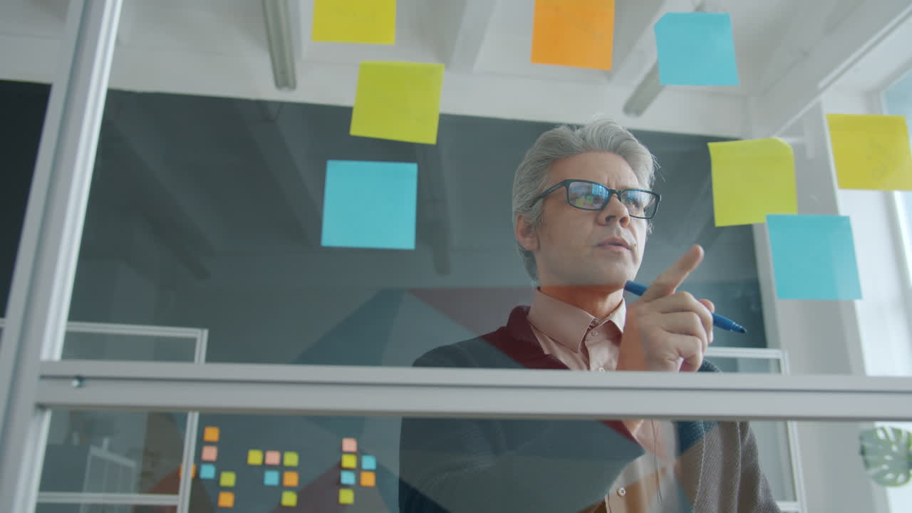 Brainstorming på et kontor