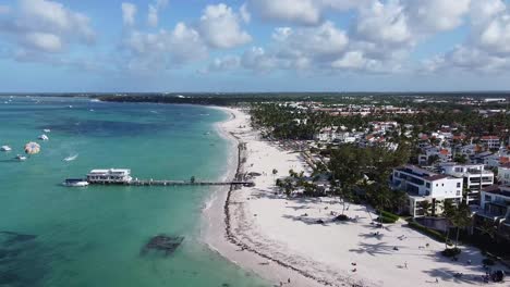 increíble imagen aérea de drones de la playa del mar