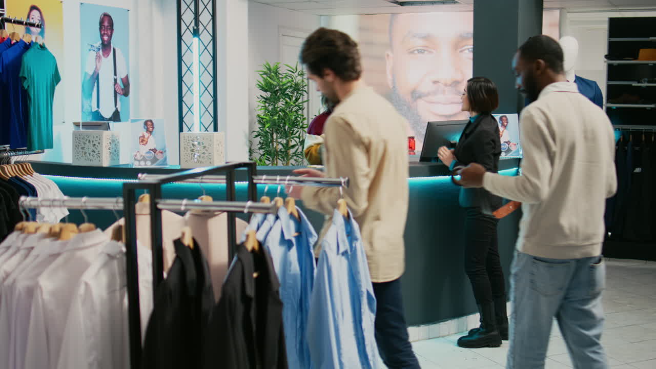 Clothing Store Scene