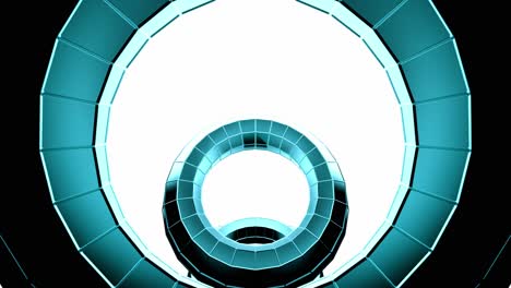 abstract 3d geometric loop
