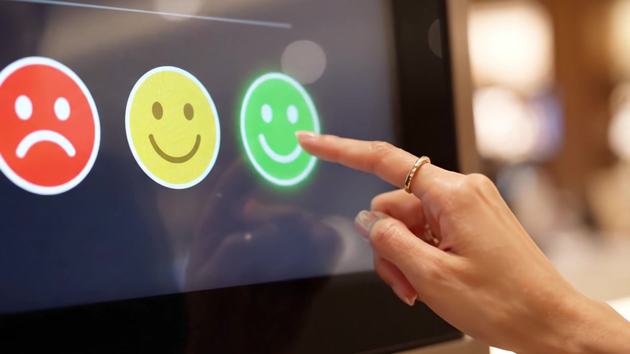 User Interaction with Feedback Interface: A Journey from Emotion Evaluation to Positive Confirmation Revealed in Two Distinct Frames of a Digital Experience.