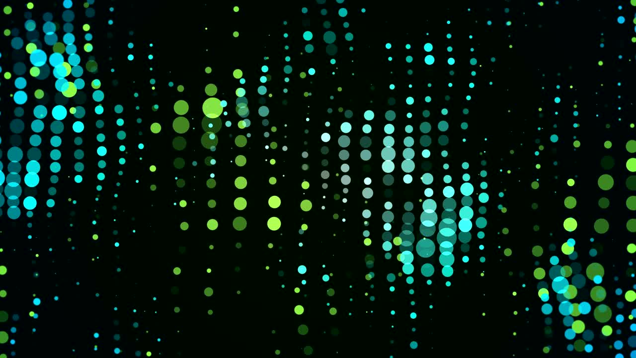 fondo de movimiento de bucle de bokeh abstracto brillante