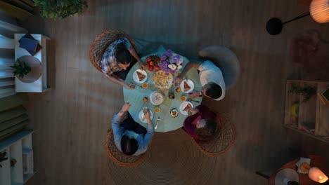 friends dinner party