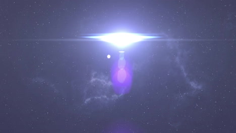animación de senderos de luz brillante que se mueven sobre un fondo negro
