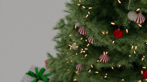 christmas tree with decorations